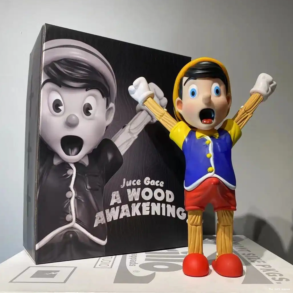 (A CLASSIC WOOD AWAKENING) PINOCCHIO FIGURES 0529